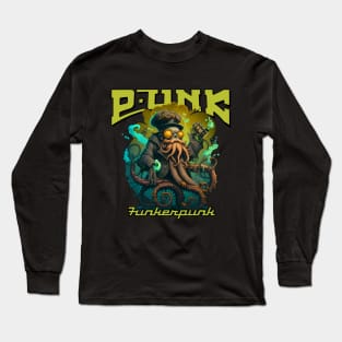 PUNK Steam Octopus Long Sleeve T-Shirt